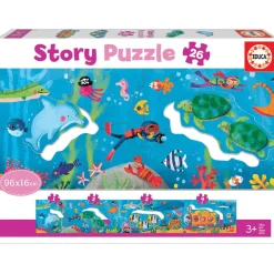 Puzzle Mundo Submarino Story 26 Piezas
