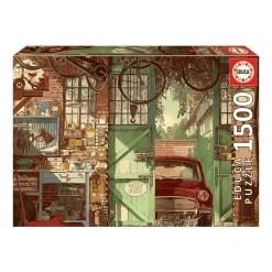 Puzzle Old Garage Arly Jones 1500 piezas