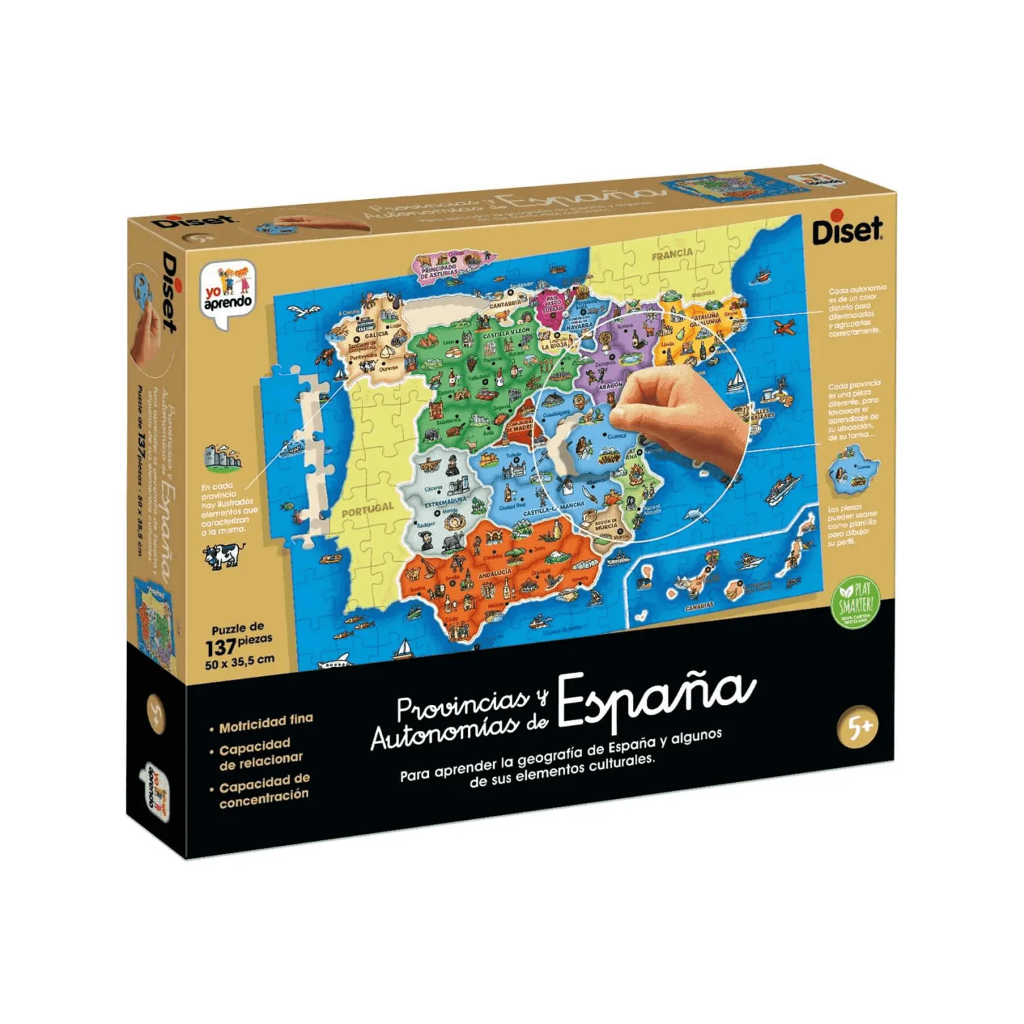 Puzzle Provincias de España 137 Piezas