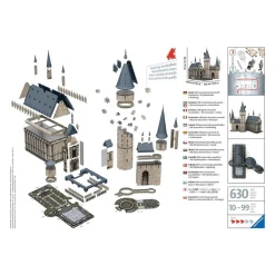 Puzzle Ravensburger 3D Harry Potter Castillo Hogwarts 630P