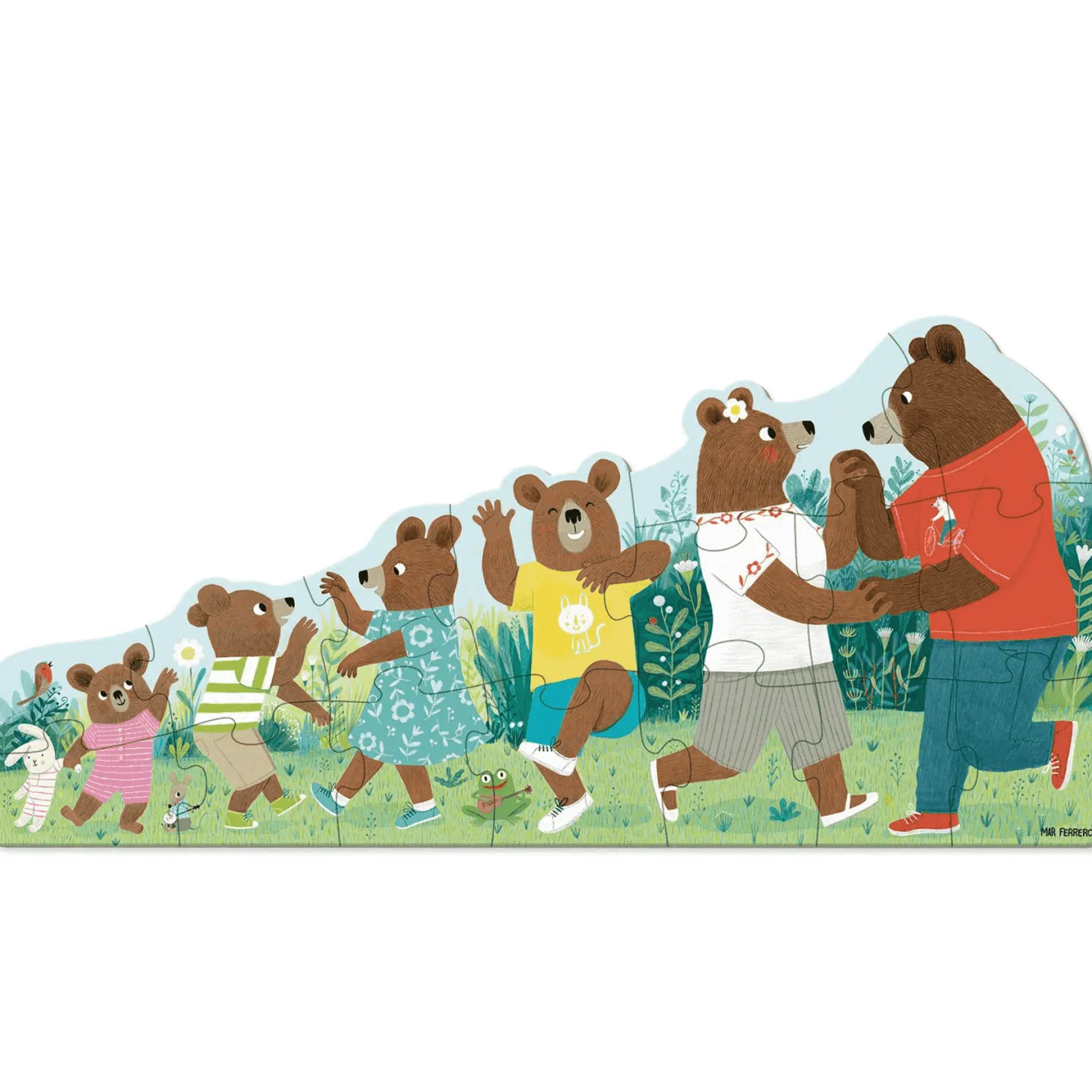 Puzzle XXL Familia de Osos