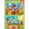 Puzzles Dragones Y Caballeros 48 piezas