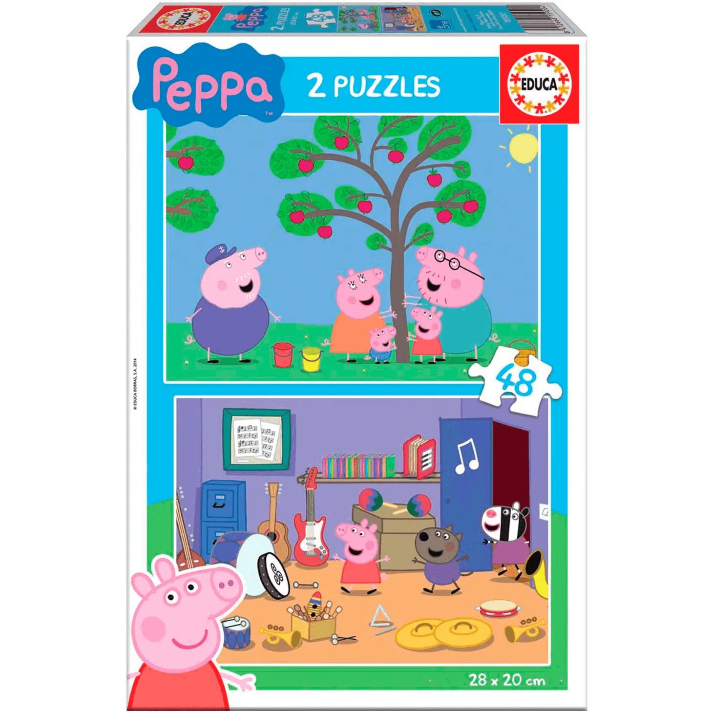 Puzzles Peppa Pig 48 piezas