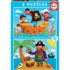 Puzzles Piratas 20 piezas