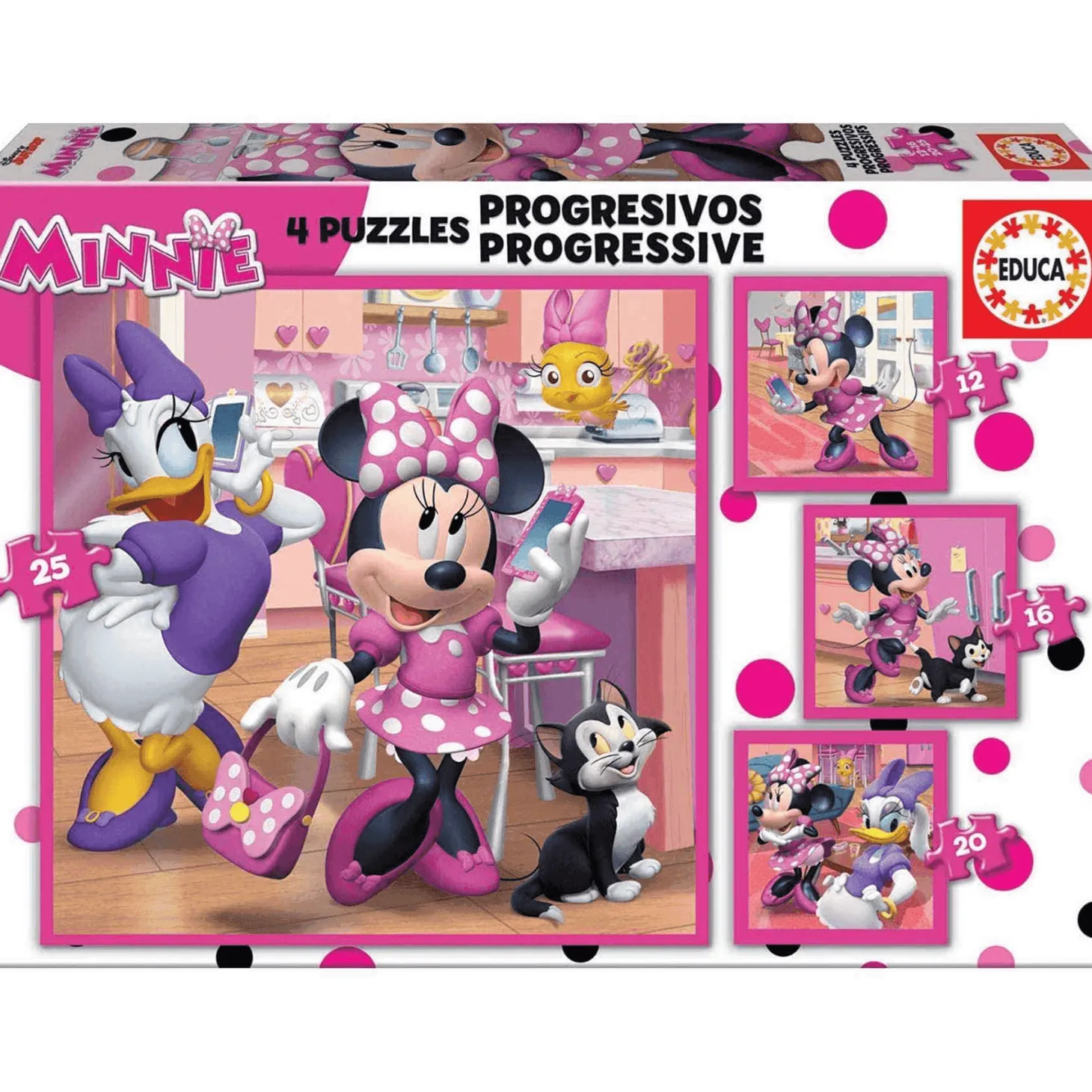 Puzzles Progresivos Minnie Happy Helpers