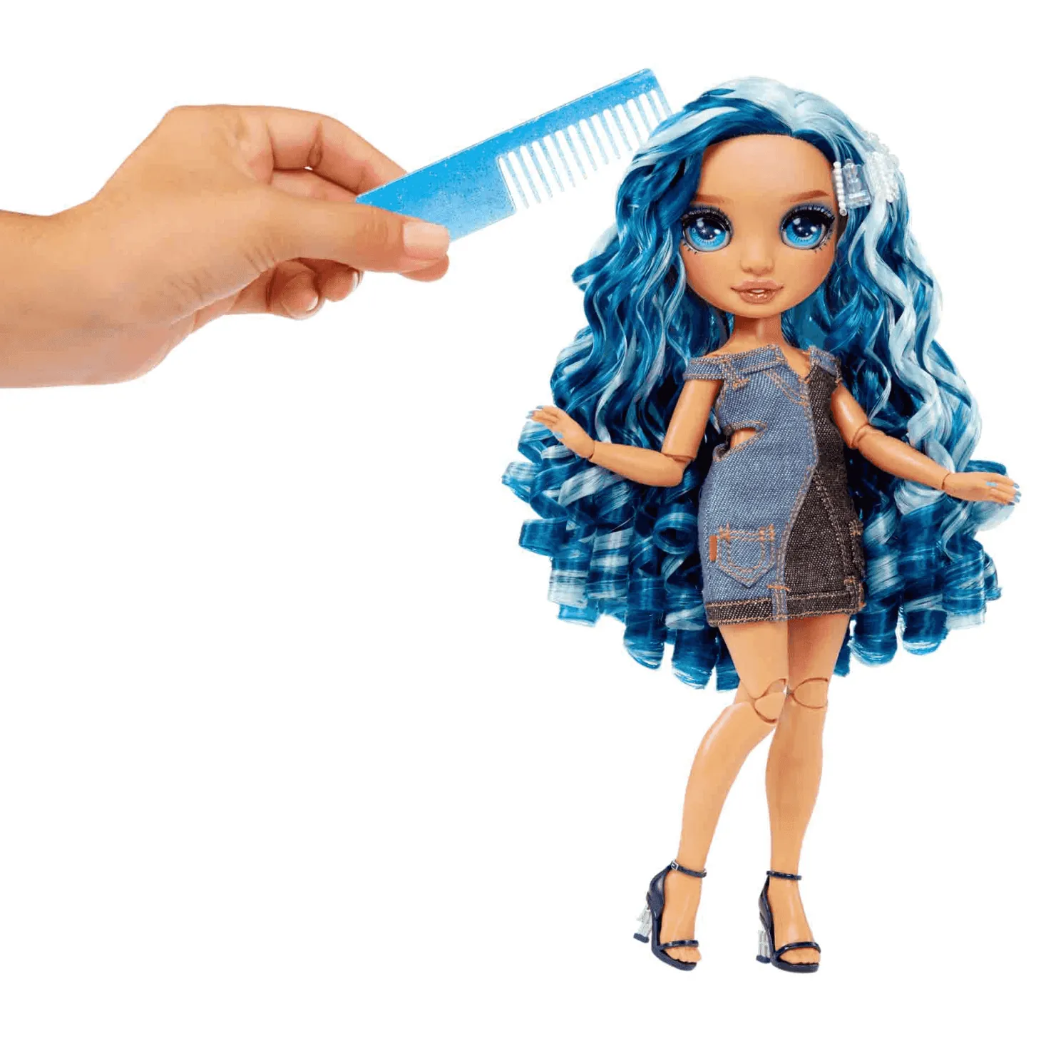 Rainbow High Fantastic Fashion Doll Skyler - Azul