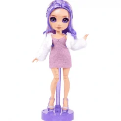 Rainbow High Muñeca de moda Fantastic Fashion Doll - Violet