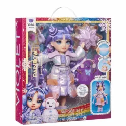 Rainbow High Muñeca Winter Wonderland - Violet