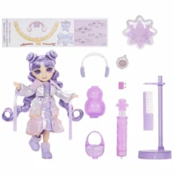 Rainbow High Muñeca Winter Wonderland - Violet