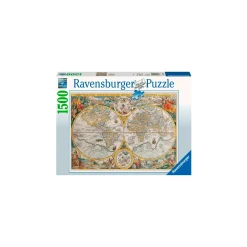 Ravensburger Puzzle Mapamundi Histórico, 1500 Piezas, Puzzle Adultos