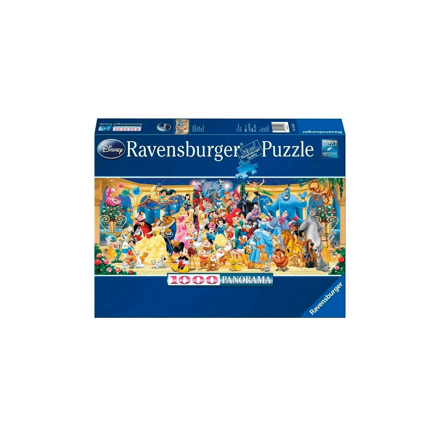 Ravensburger Puzzle Panorama: Disney, Colección Panorama, 1000 Piezas, Puzzle Adultos