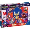 Ravensburger Puzzle Sonic, Colección 24 Giant Suelo, 24 Piezas, Puzzle para Niños, Edad Recomendada