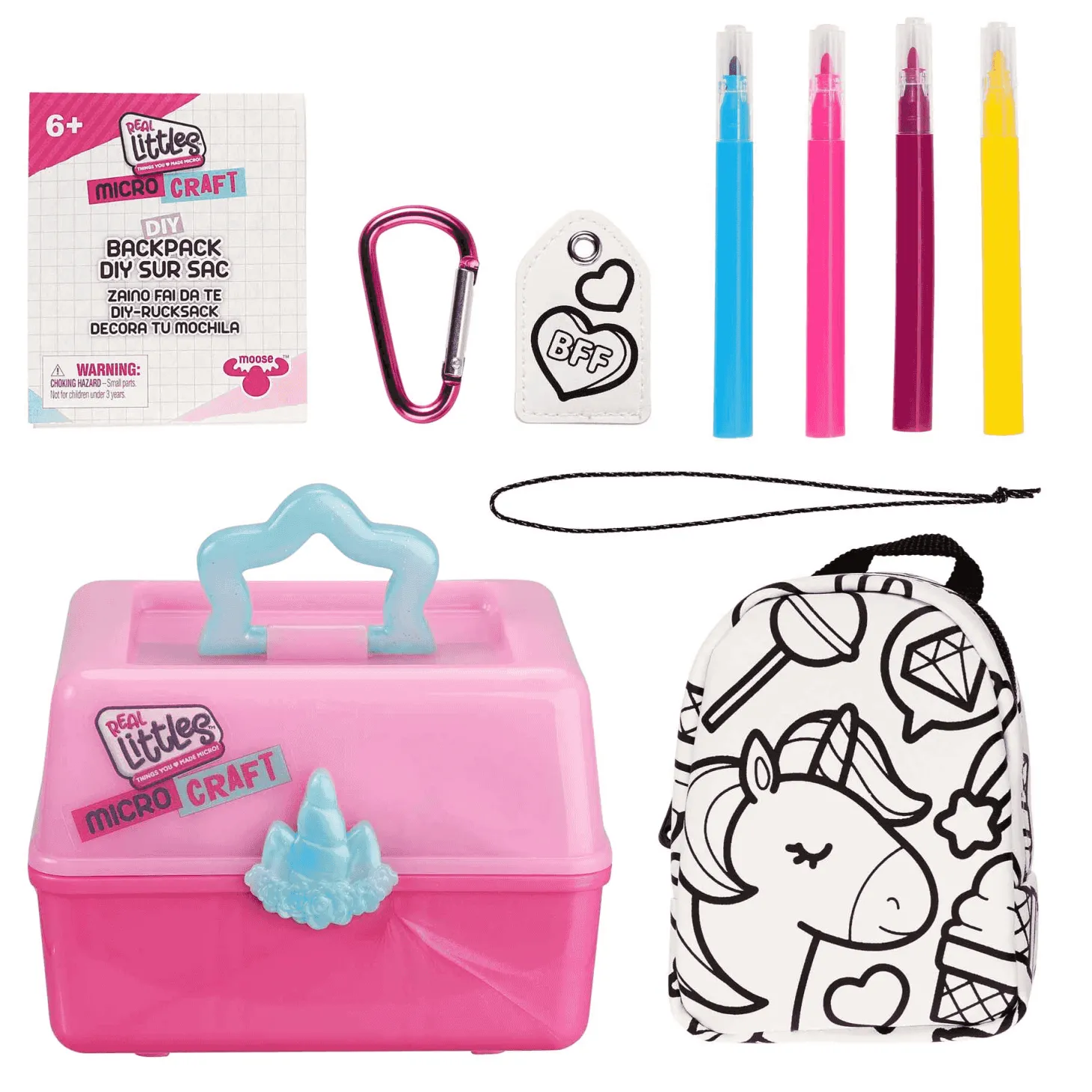 Real Littles Mini Cofre de Actividades