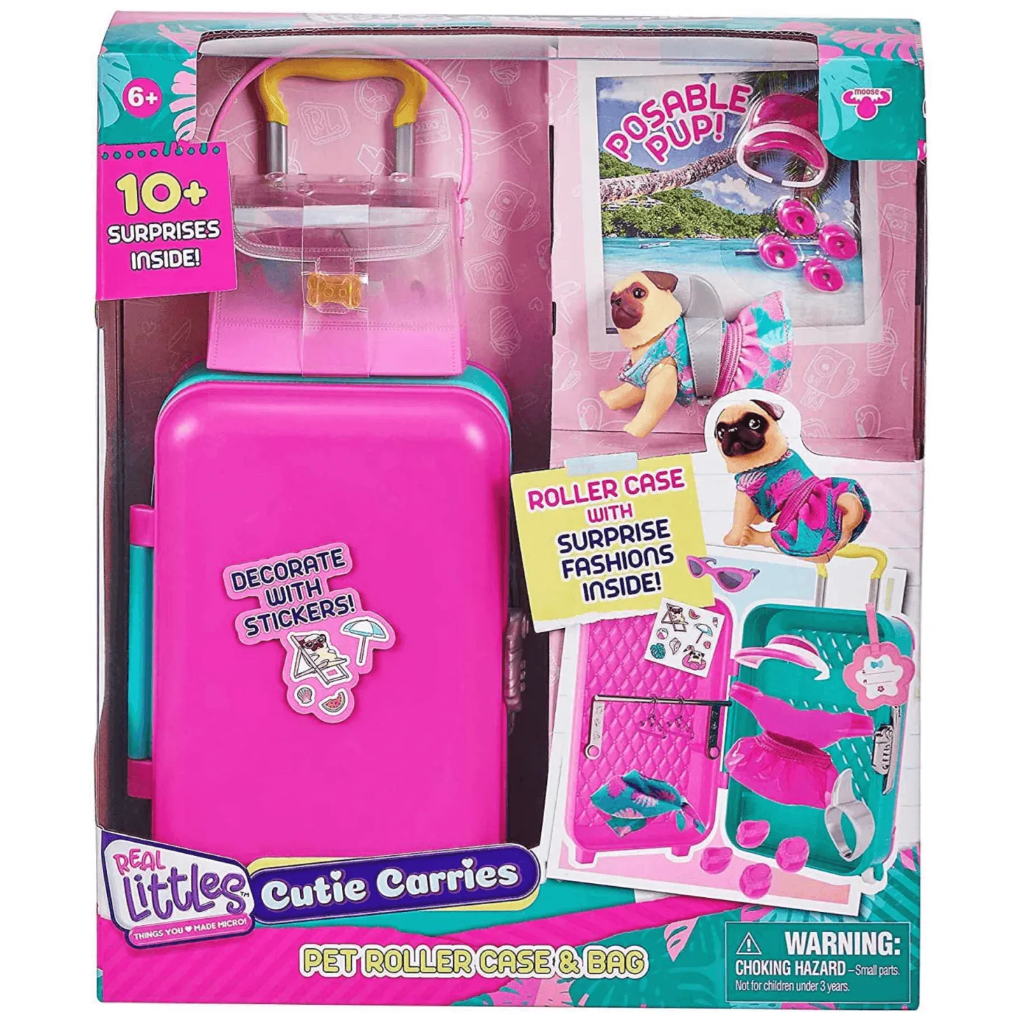 Real Littles Mini Conjunto de Viaje Cutie Carries