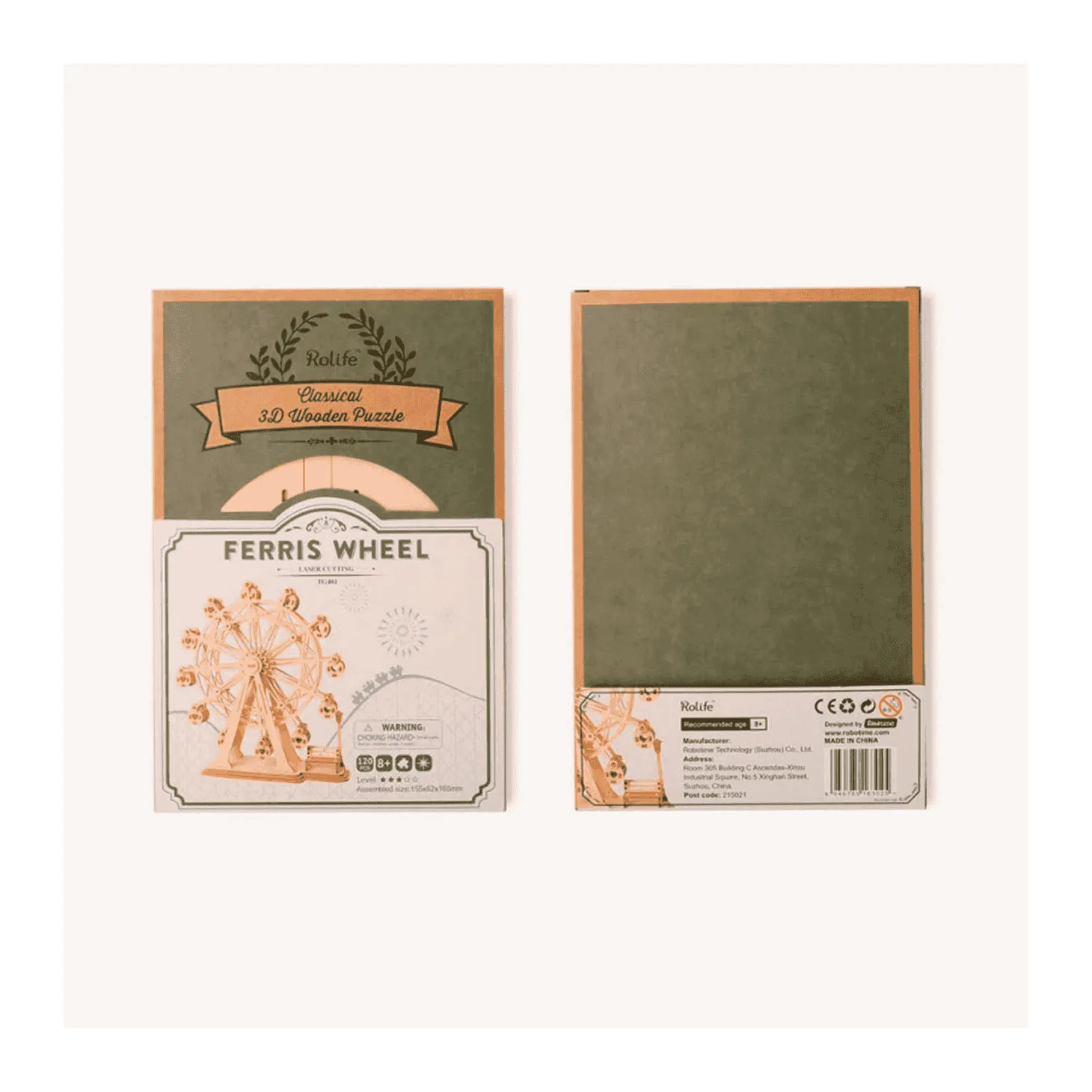 Robotime Rueda De La Fortuna Maqueta de Madera