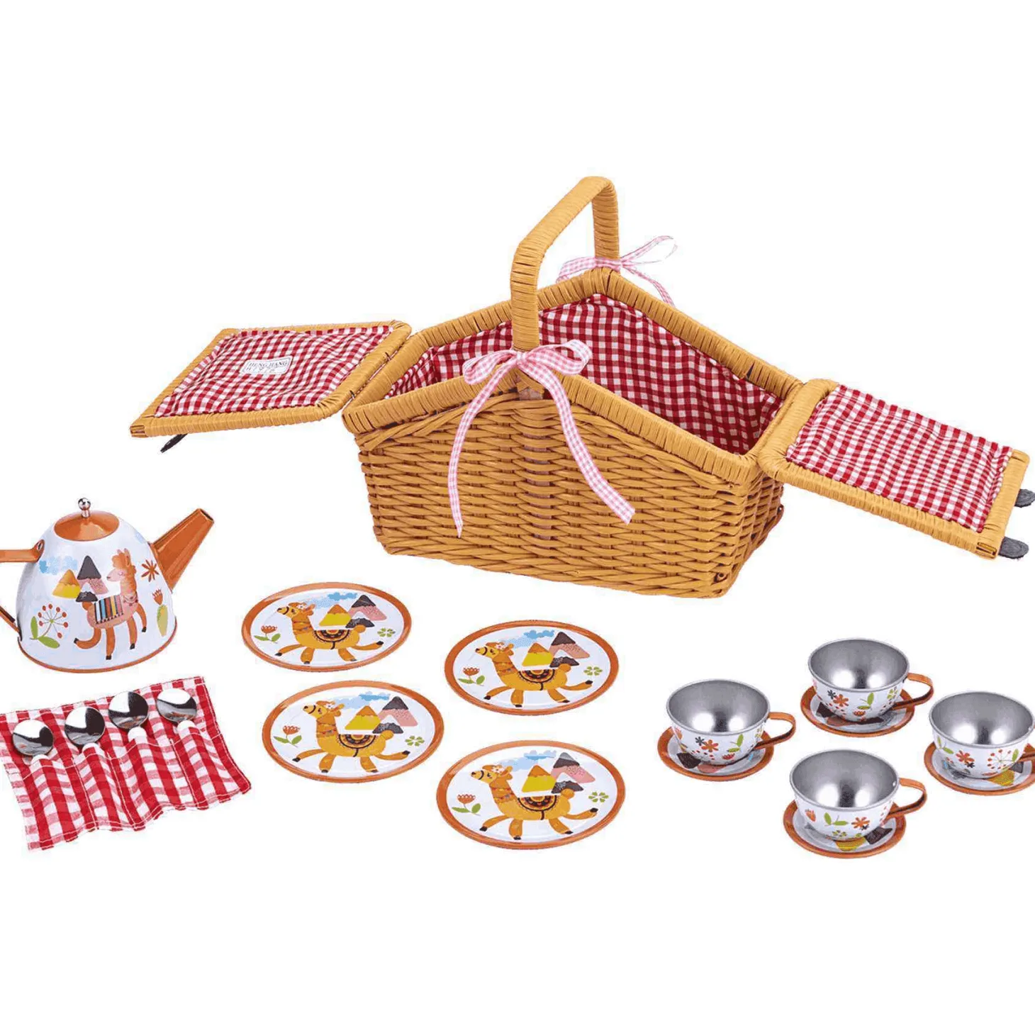 Role Planet Cesta De Mimbre Hora del Té