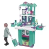 Role Planet Trolley Doctor – Maletín médico de ruedas con más de 20 piezas (3+)
