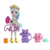 Royal Enchantimals Muñeca invitada con regalos con familia de dragones Mattel GYJ09