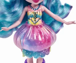 Royal Enchantimals Ocean Kingdom Muñeca Jelanie Jellyfish con mascota 4 años
