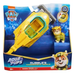 Rubble Paw Patrol vehículo Aqua Pups