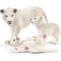Schleich Figura Leona Madre con sus Cachorros