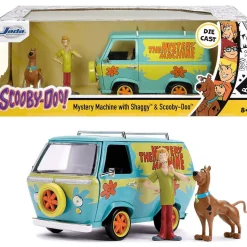 Scooby Doo Furgoneta Mistery Machine 1:24 Con Figuras