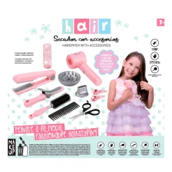 Secador con accesorios Juguete Infantil | Make Up Planet