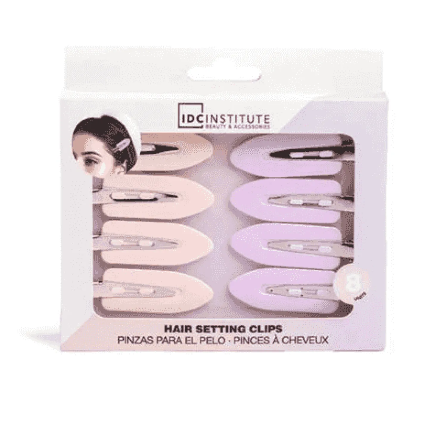 Set 8 Pinzas para el Pelo IDC – Hair Setting Clips