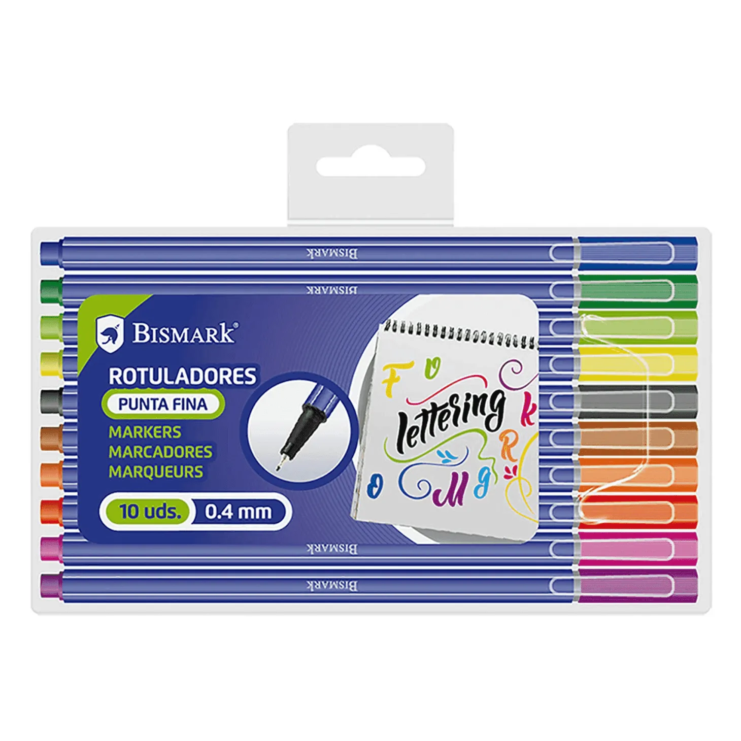 Set 10 Rotuladores Lettering Punta Fina