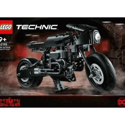 Set de juguete para construir LEGO Technic 42155 THE BATMAN BATMOTO 641 piezas
