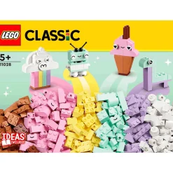 Set de juguete para construir LEGO Classic 11028 Diversión Creativa Pastel 333 piezas