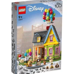 Set de juguetes de construcción LEGO | Disney y Pixar 43217 Casa de “Up” 598 piezas