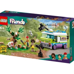 Set de juguetes de construcción LEGO Friends 41749 Unidad Móvil de Noticias 446 piezas