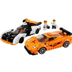 Set de juguetes de construcción LEGO Speed Champions 76918 McLaren Solus GT y McLaren F1 LM 581 pi