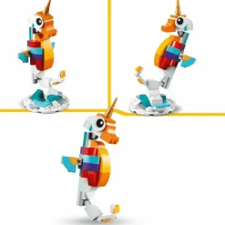 Set de juguetes de construcción LEGO Creator 31140 Unicornio Mágico (145 piezas)