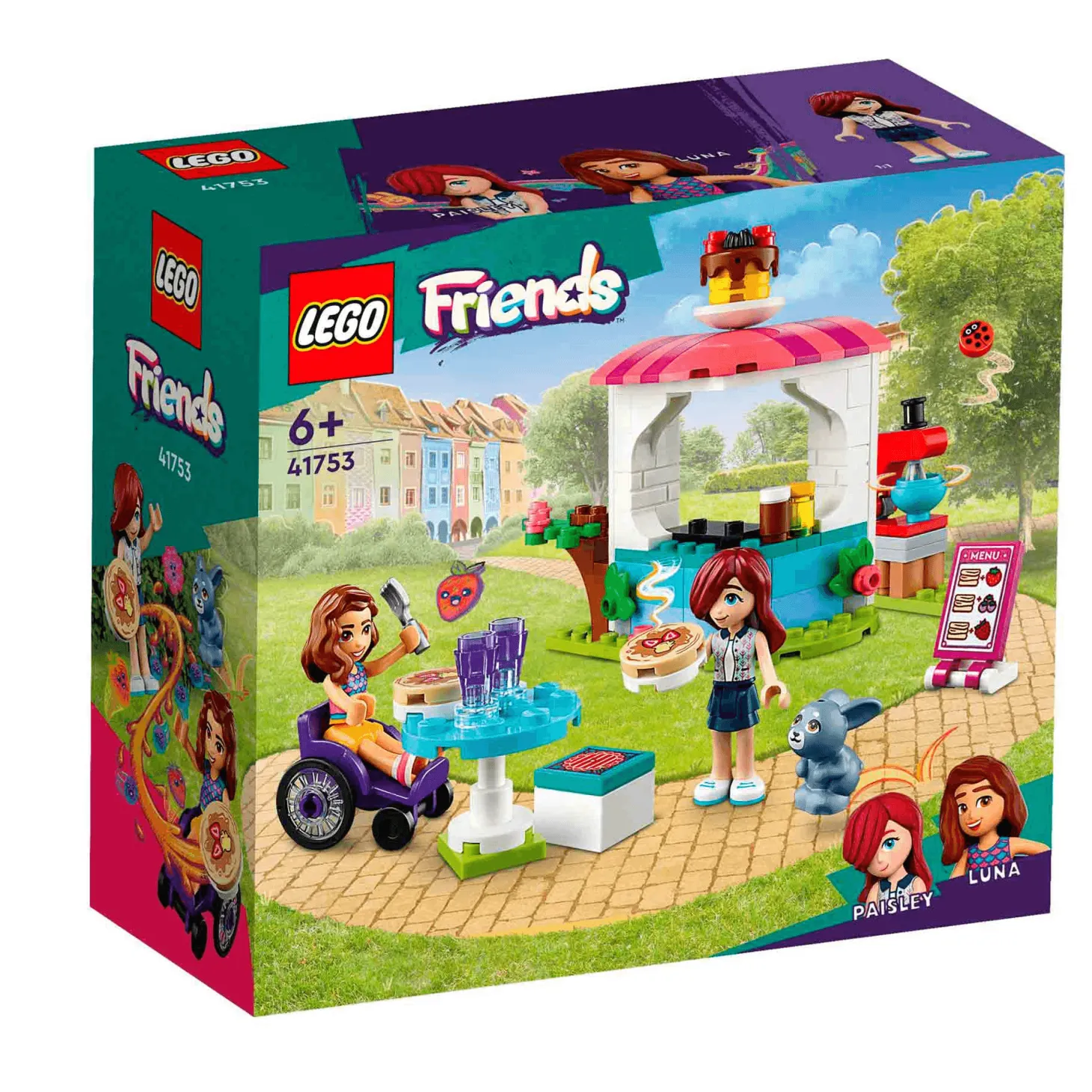 Set de juguetes de construcción LEGO Friends 41753 Puesto de Tortitas 157 piezas