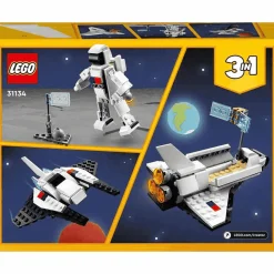 Set de juguetes de construcción LEGO Creator 31134 Lanzadera Espacial (144 piezas)