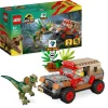Set de juguetes de construcción LEGO Jurassic Park 76958 Emboscada al Dilofosaurio 211 piezas