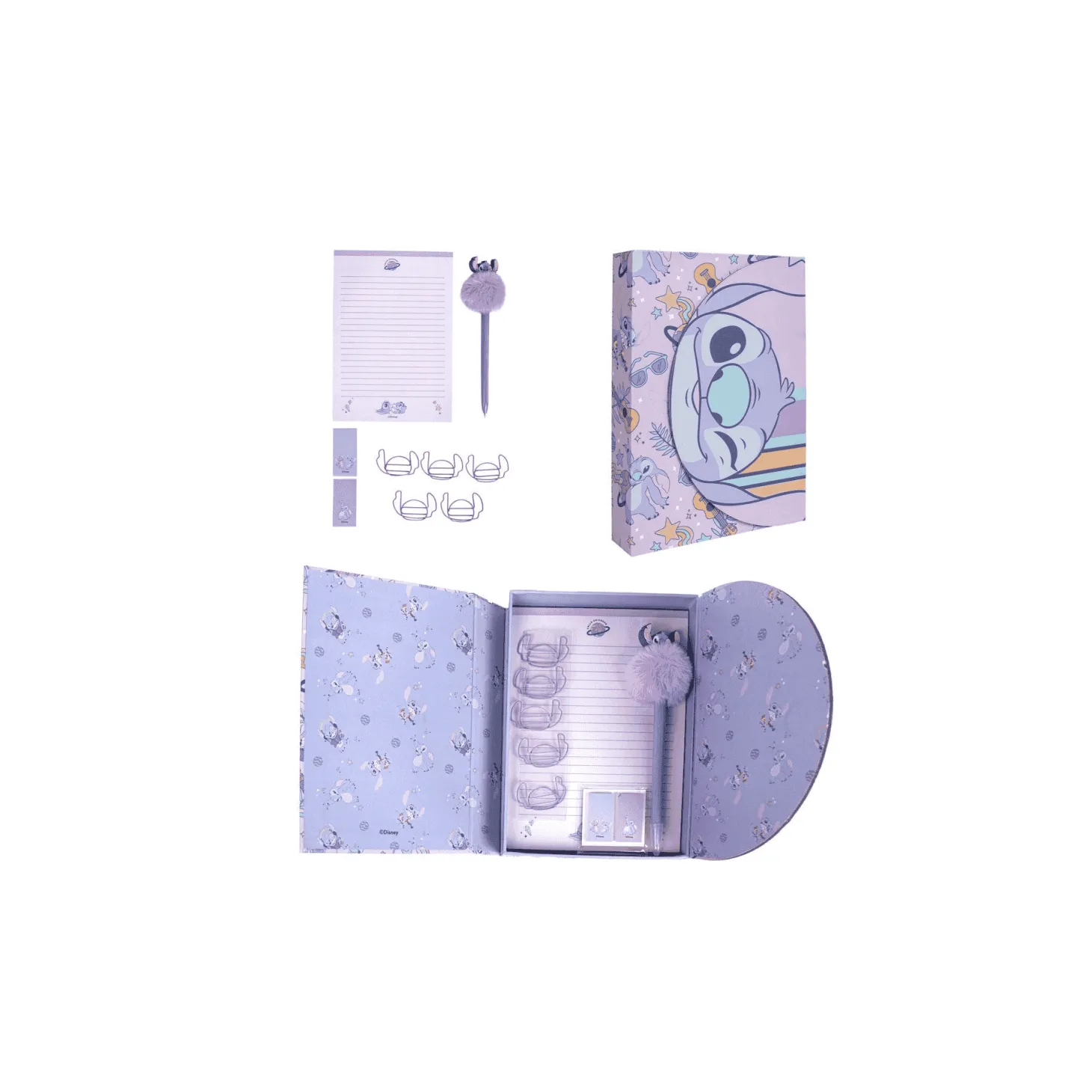 Set de Papelería Disney Stitch