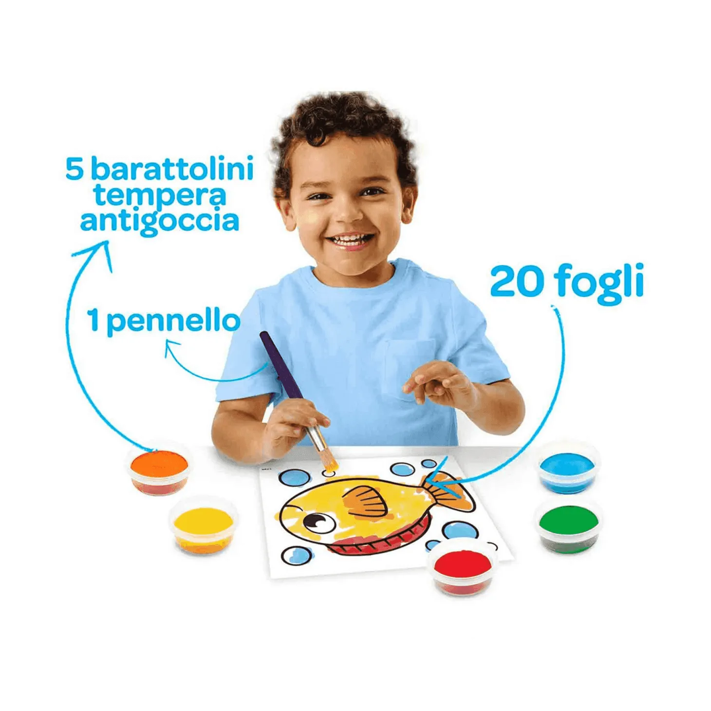 Set de Temperas Lavables Anti Derrames Crayola