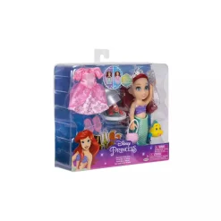 Set Regalo Muñeca Ariel Mar y Tierra La Sirenita Disney 15 cm