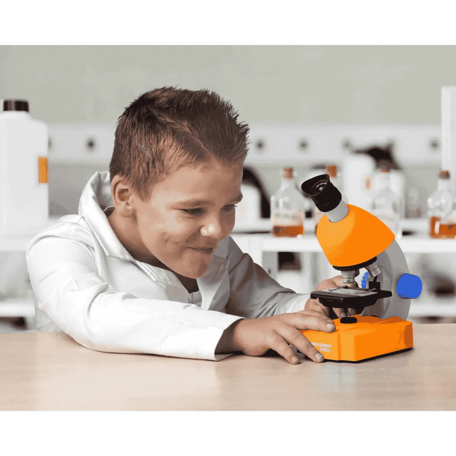 Set Telescopio Más Microscopio Bresser