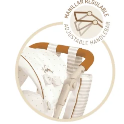 Silla Gemelar Plegable para Muñecas De Cuevas Toys