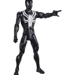 Spider-Man Figura Titan Hero Series SpiderMan Black Suit 30 cm