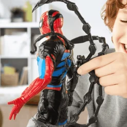 Spider-Man Venomversus Transformación Líquida | Figura Interactiva Marvel | Desde 4 Años | Hasbro