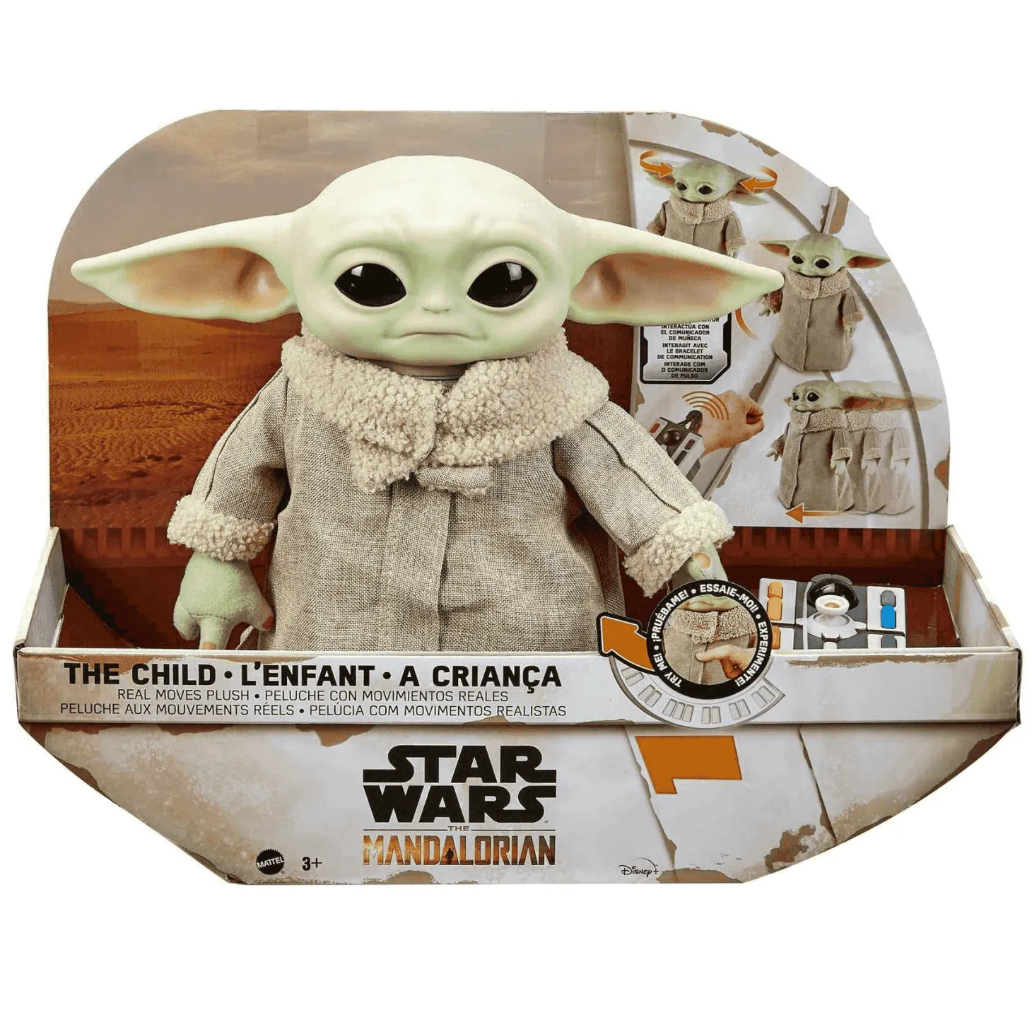 Star Wars Peluche El Niño The Mandalorian juguete 3 años