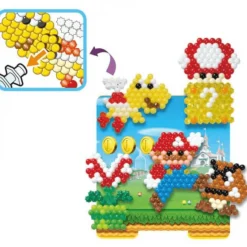 Super Mario Aquabeads Cubo de Creatividad