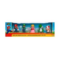 Super Mario Pack de 5 Figuras - Colección de Personajes Clásicos