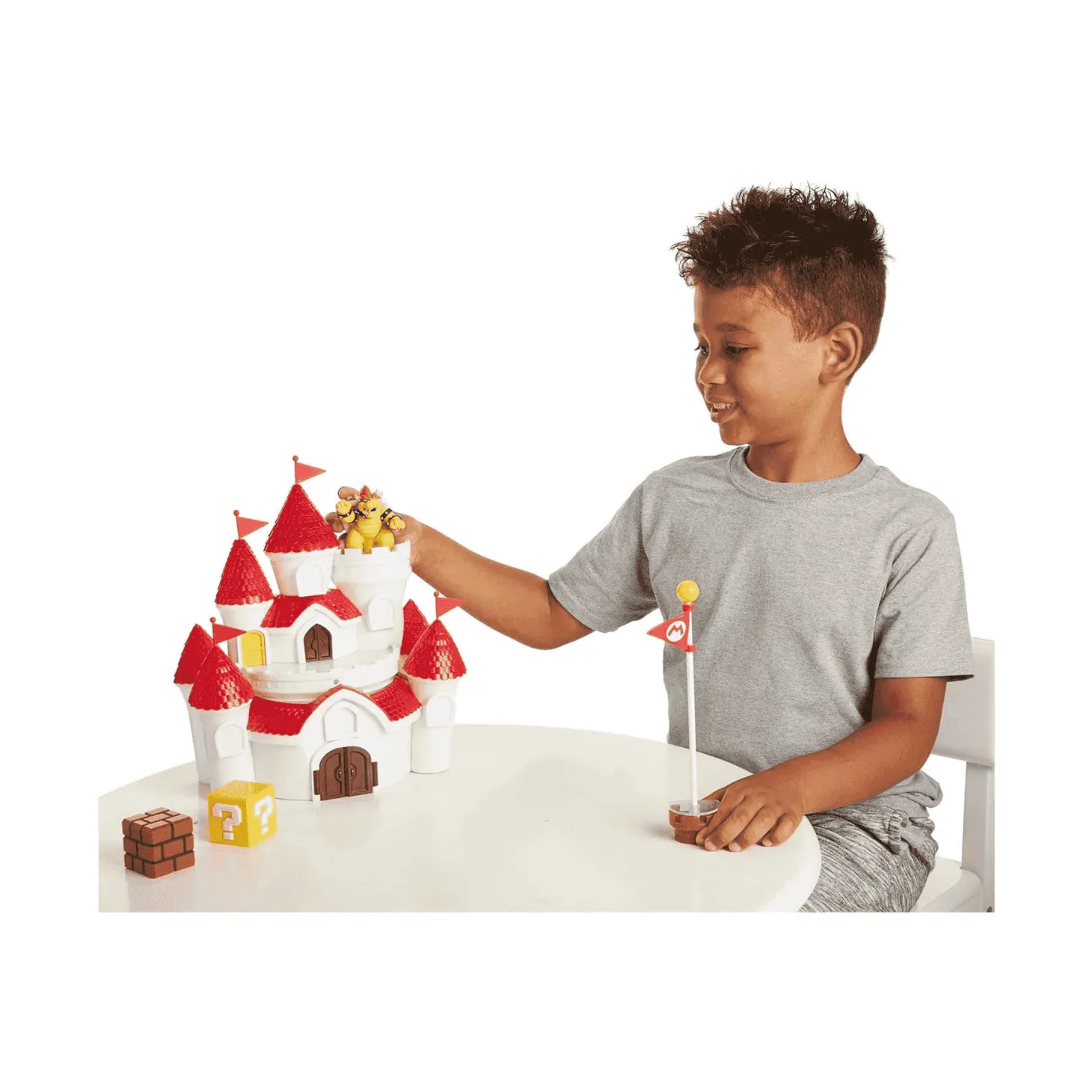 Super Mario Playset Castillo Reino Champiñón