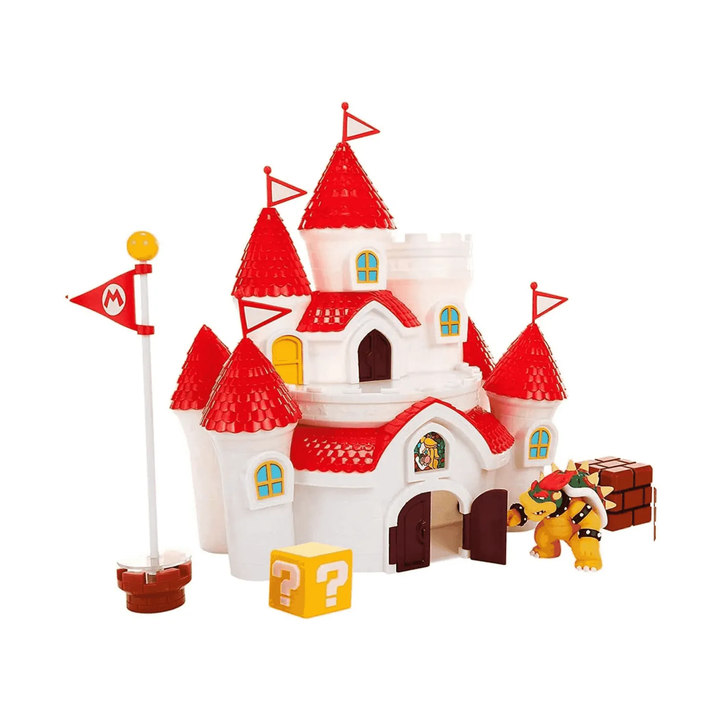 Super Mario Playset Castillo Reino Champiñón